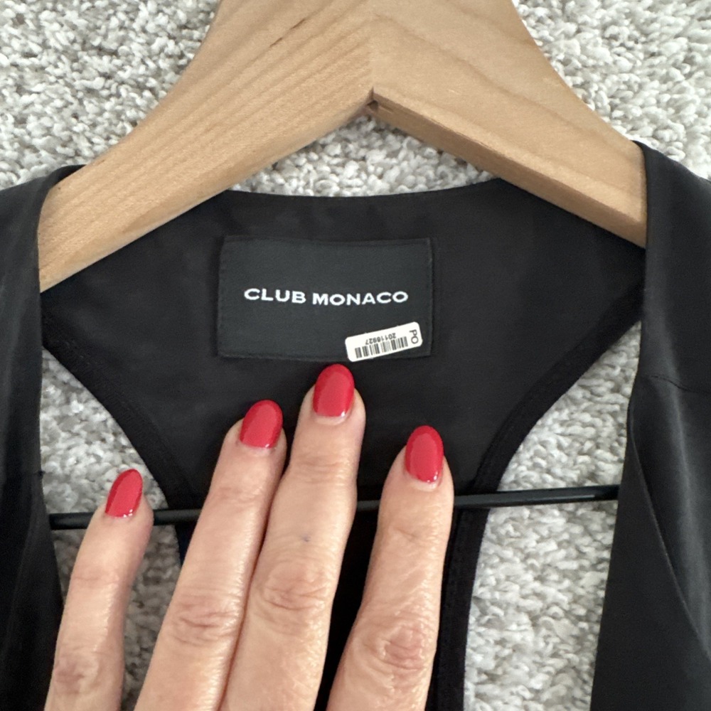 Club Monaco Womens Razor Tank Vest - SMALL - Picture 2 of 7